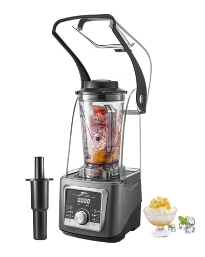 VEVOR 135 oz 1400W Blender for Smoothies Food Processing Blender for Kitchen 