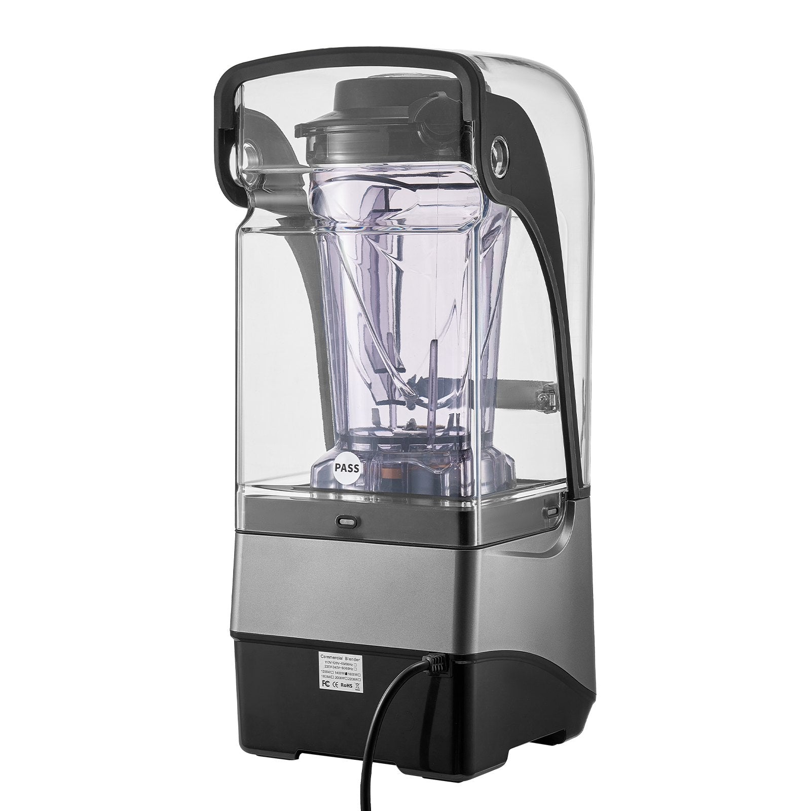VEVOR 135 oz 1400W Blender for Smoothies Food Processing Blender for Kitchen 