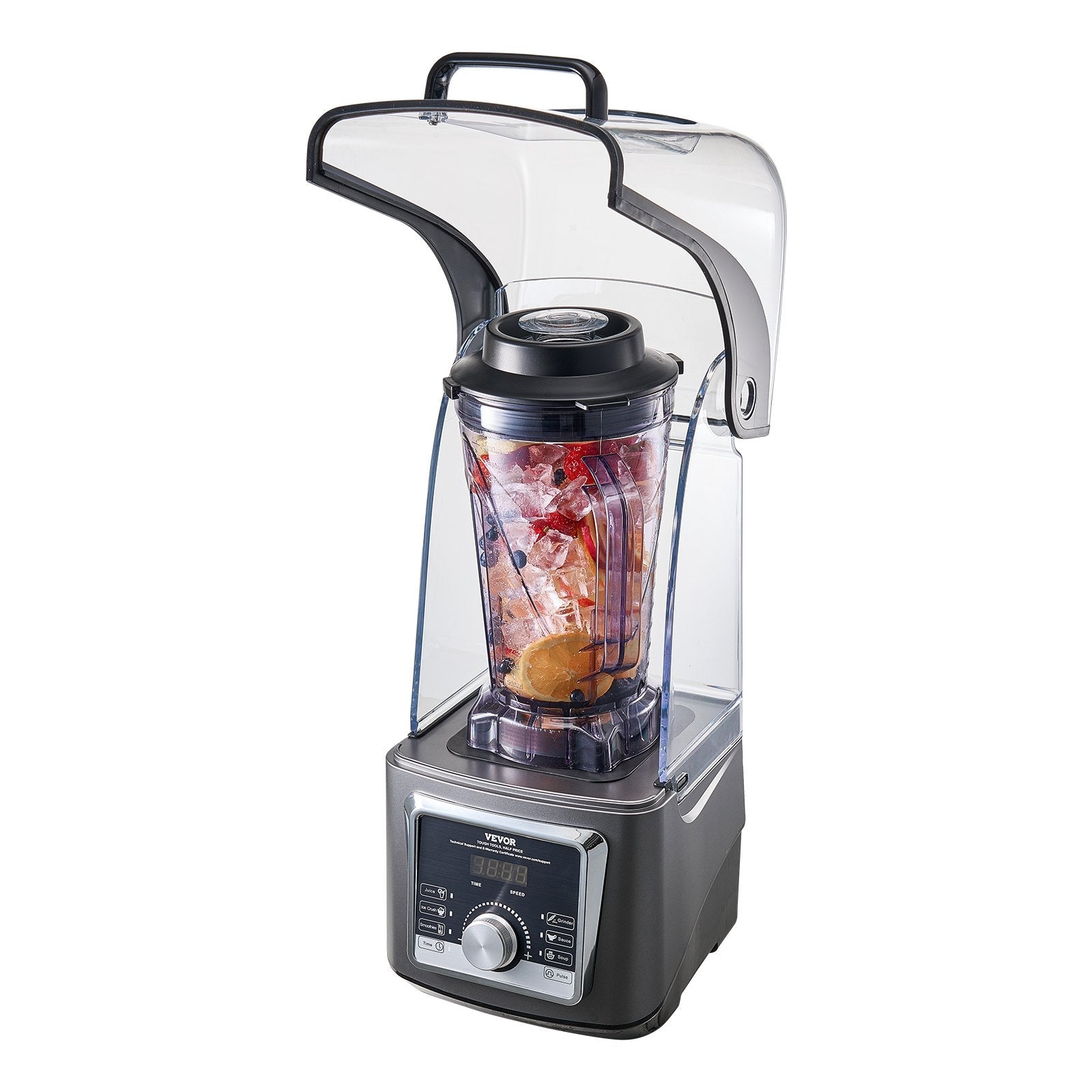 VEVOR 135 oz 1400W Blender for Smoothies Food Processing Blender for Kitchen 