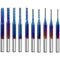 VEVOR 10PCs CNC Router Bits 1/8