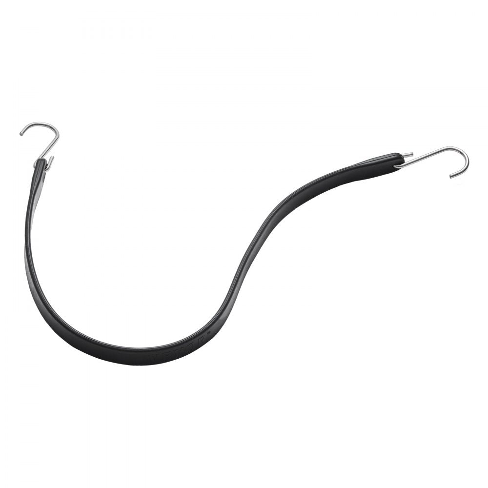 VEVOR 10 Pcs Flat Bungee Cord Set 20 mm Heavy Duty Bungee Straps with S-Hook 