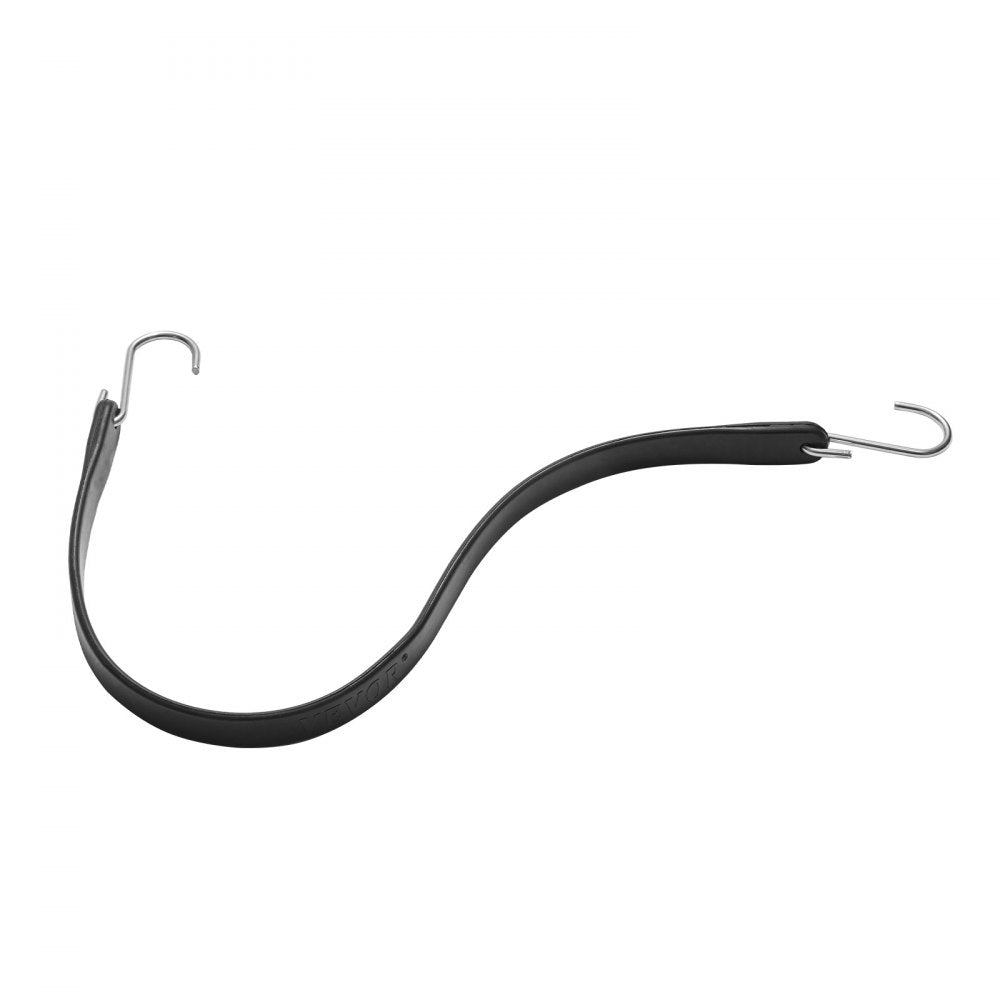 VEVOR 20 Pcs Flat Bungee Cord Set 20 mm Heavy Duty Bungee Straps with S-Hook 