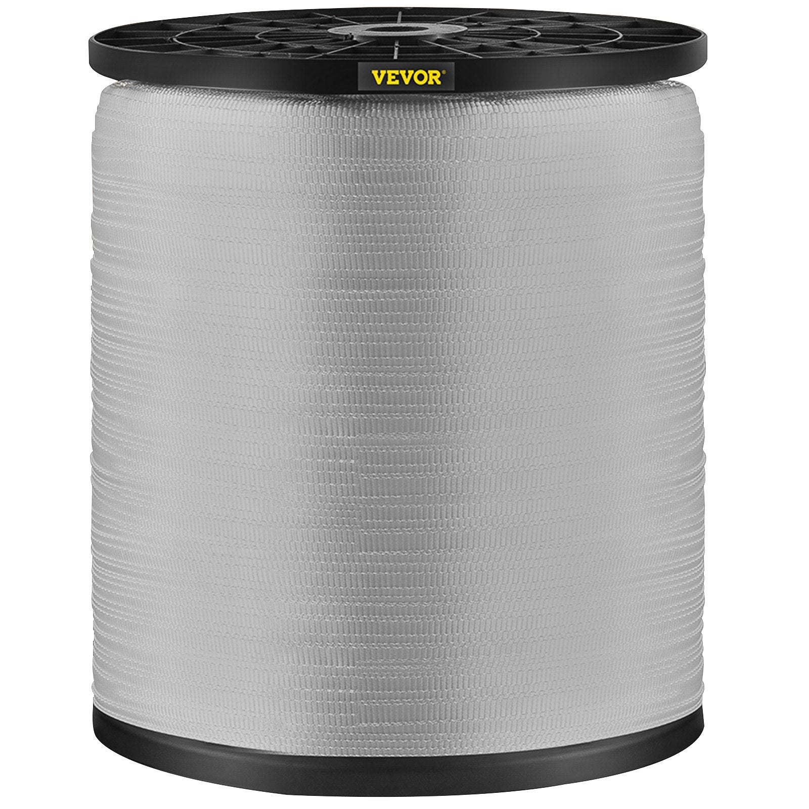 VEVOR 2500Lbs Polyester Pull Tape, 3153\' x 3/4\" Flat Tape for Wire & Cable Conduit Work Variable Functions, Flat Rope for Pulling/Loading/Packing in Any Weather CONDITON 
