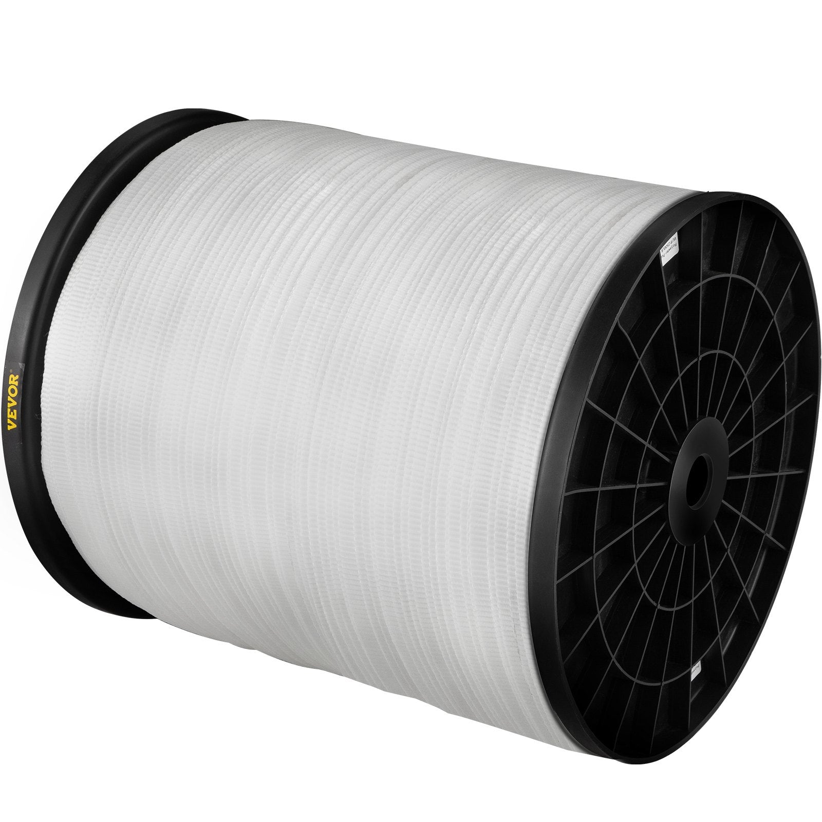 VEVOR 2500Lbs Polyester Pull Tape, 3153\' x 3/4\" Flat Tape for Wire & Cable Conduit Work Variable Functions, Flat Rope for Pulling/Loading/Packing in Any Weather CONDITON 