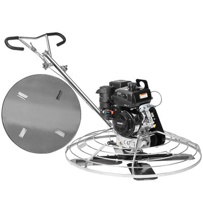 VEVOR Power Walk-Behind Cement Trowel 46” 14HP Gas-Powered with Float Pan Blade 