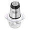 VEVOR Food Processor, Electric Meat Grinder with 4 Stainless Steel Blades, 400W Electric Food Chopper, 5 Cup Glass Bowl, 2 Speeds Food Grinder for Baby Food, Meat, Onion, Vegetables