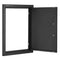 VEVOR BBQ Access Door, 16W x 22H Inch Single Outdoor Kitchen Door, Cold Plate Flush Mount Door, Wall Vertical Door with Handle, for BBQ Island, Grilling Station, Outside Cabinet