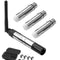 VEVOR DMX Wireless Receiver Transmitter Controller for Stage Light 4 PCs Silver