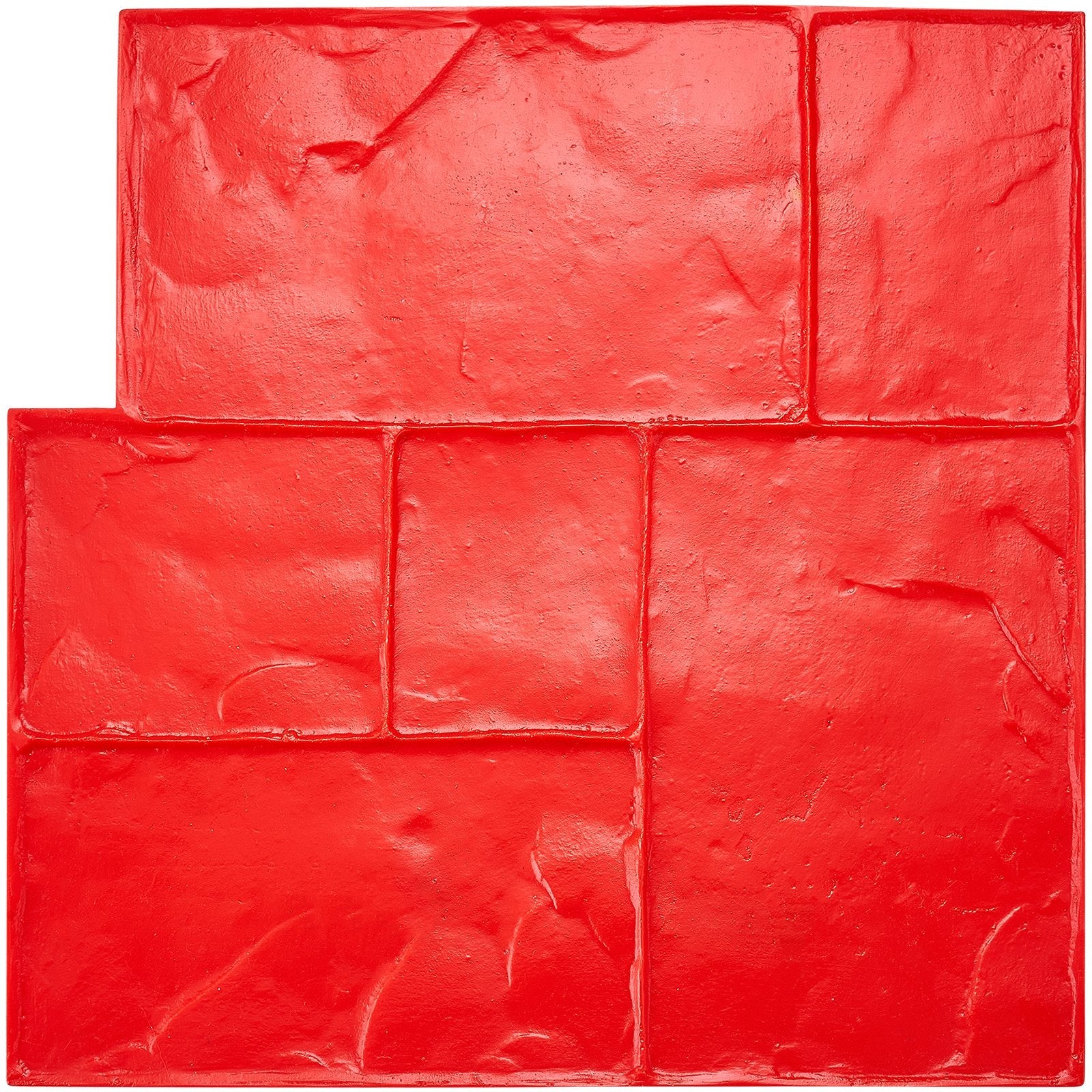 VEVOR Concrete Stamps Mat 24 x 24 in Texturing Skin Polyurethane Stamp Molds 