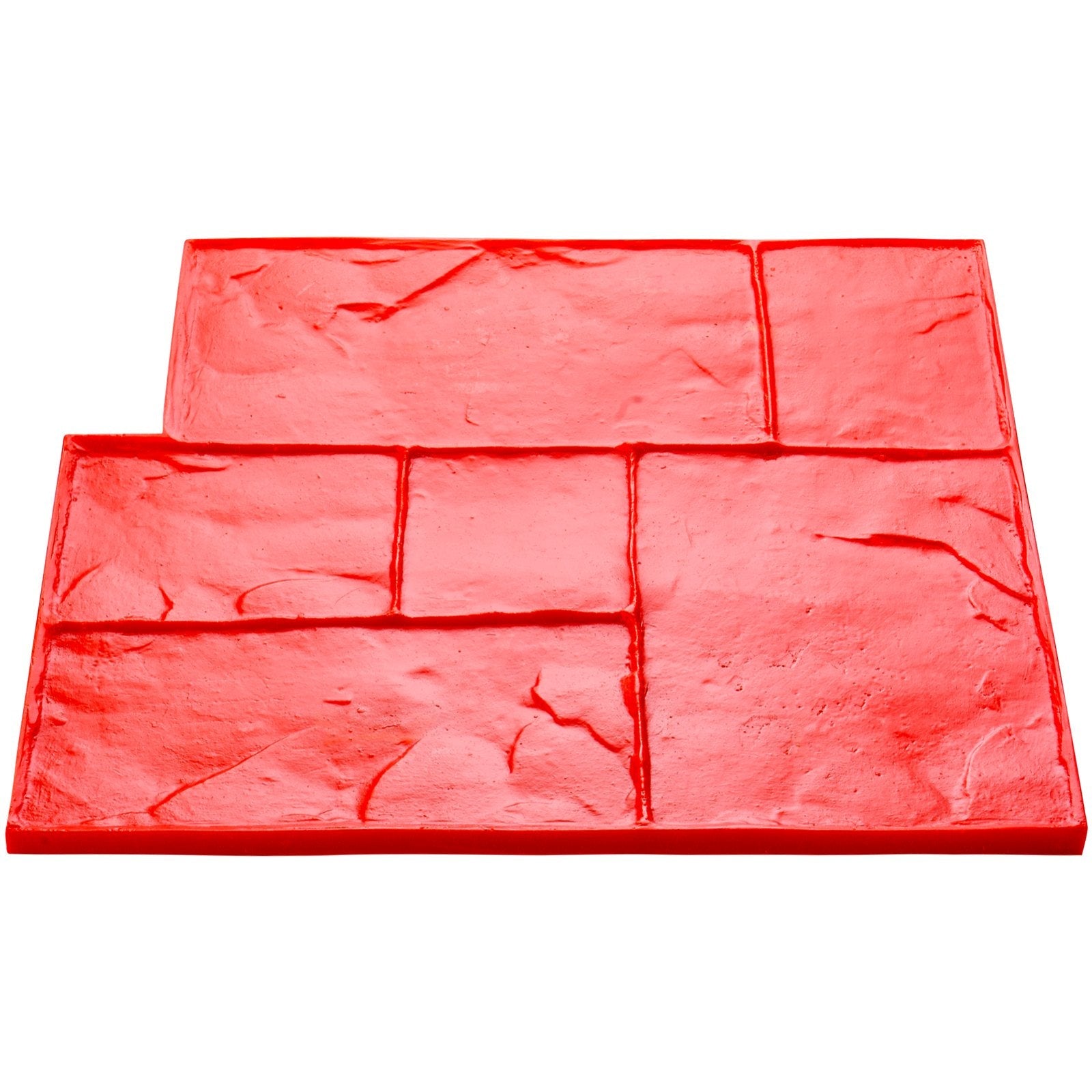 VEVOR Concrete Stamps Mat 24 x 24 in Texturing Skin Polyurethane Stamp Molds 