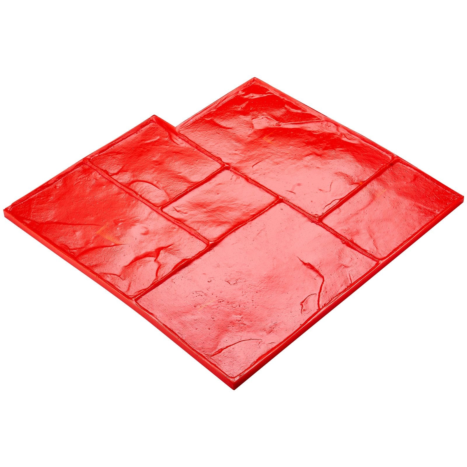 VEVOR Concrete Stamps Mat 24 x 24 in Texturing Skin Polyurethane Stamp Molds 