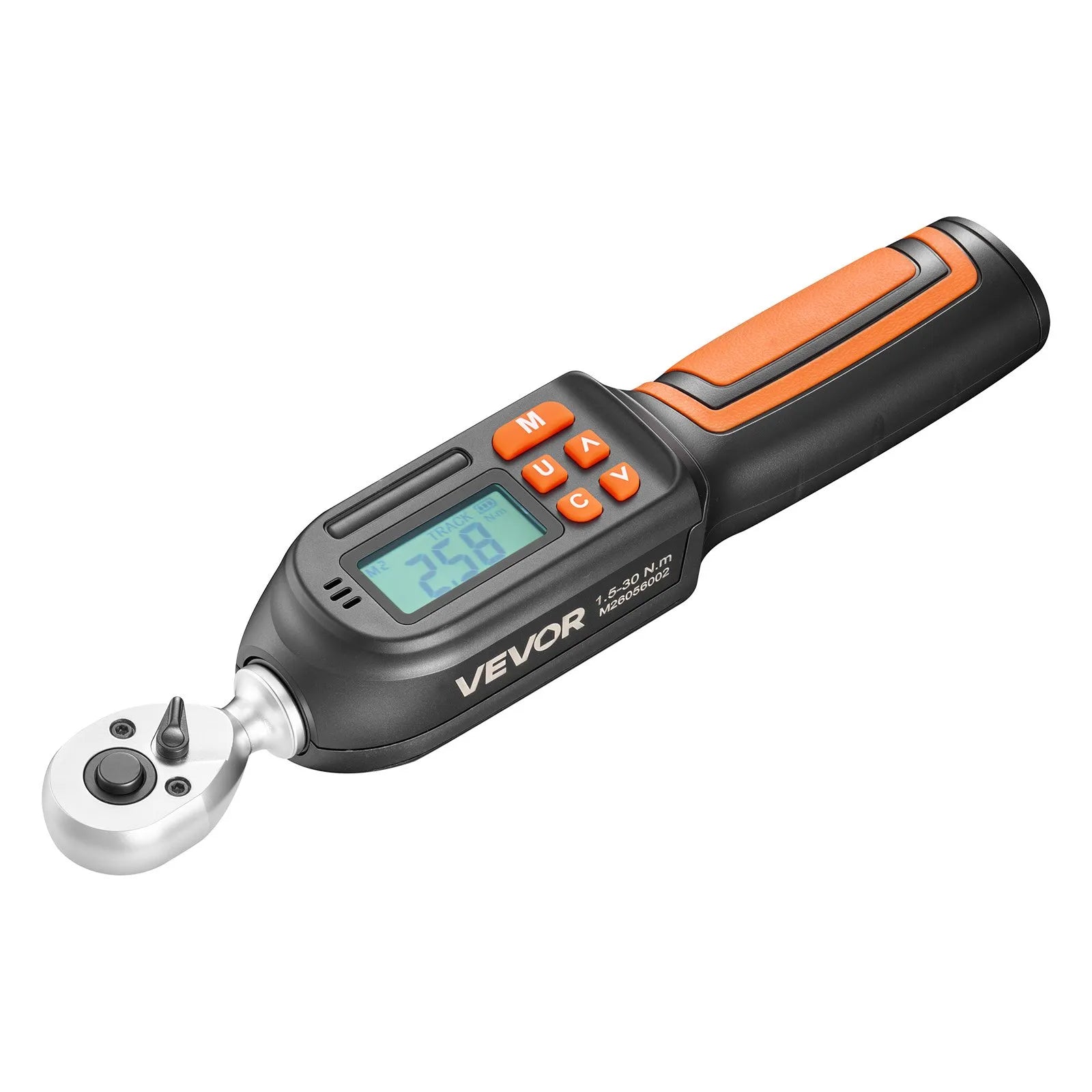 1/4" Drive Digital Torque Wrench Set with Sockets & Bits, LCD Display, ±2% Accuracy, 42-Piece Precision Tool Kit