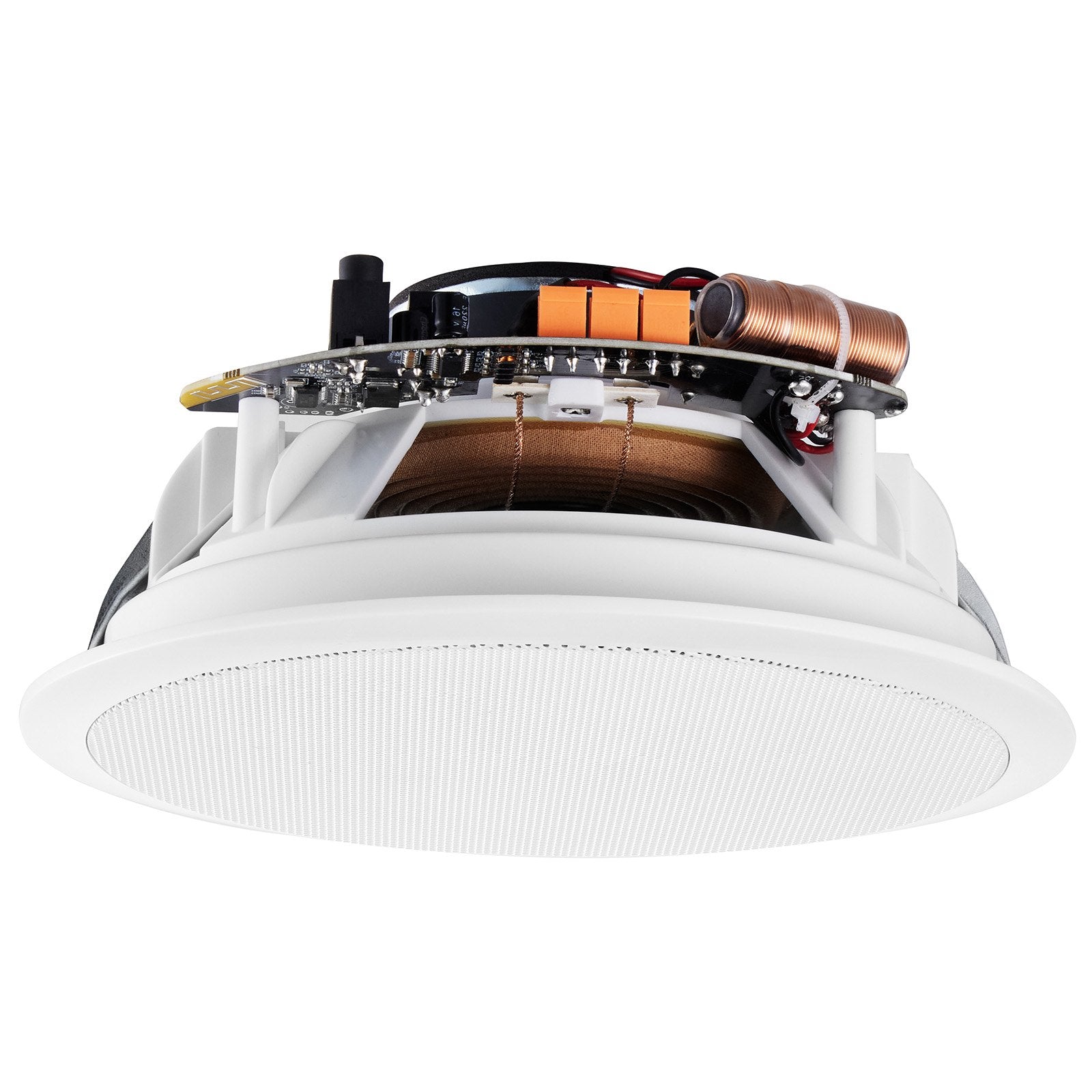 VEVOR 4 PCs 6.5'' Bluetooth in Ceiling Speakers, 150W, Flush Mount Ceiling & in-Wall Speaker System with 8?Impedance 89dB Sensitivity, for Home Kitchen Living Room Bedroom or Covered Outdoor Porches 