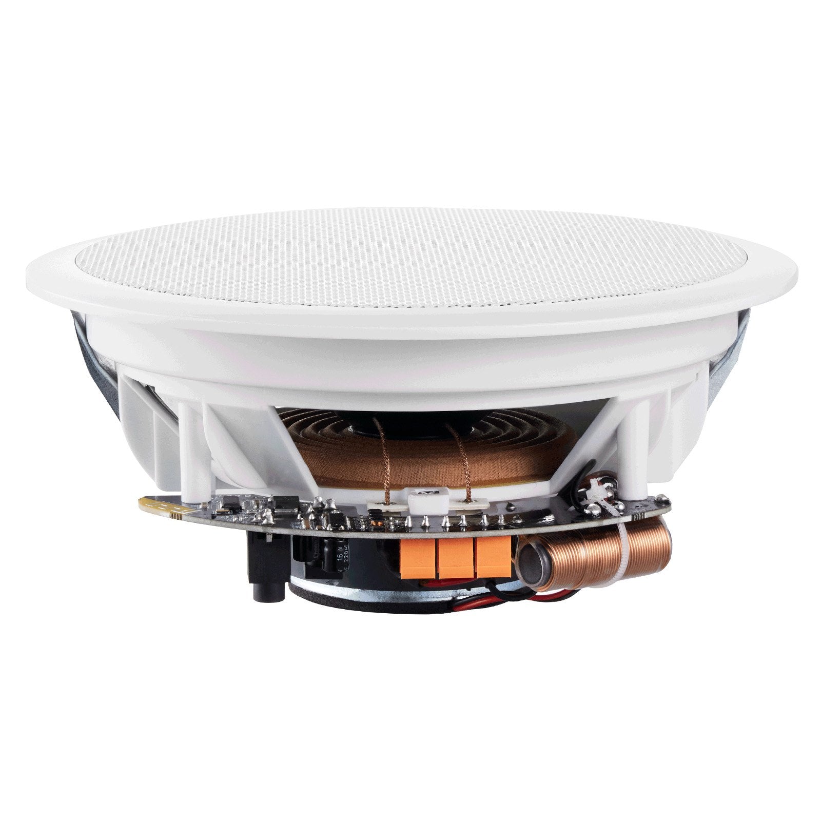 VEVOR 4 PCs 6.5'' Bluetooth in Ceiling Speakers, 150W, Flush Mount Ceiling & in-Wall Speaker System with 8?Impedance 89dB Sensitivity, for Home Kitchen Living Room Bedroom or Covered Outdoor Porches 