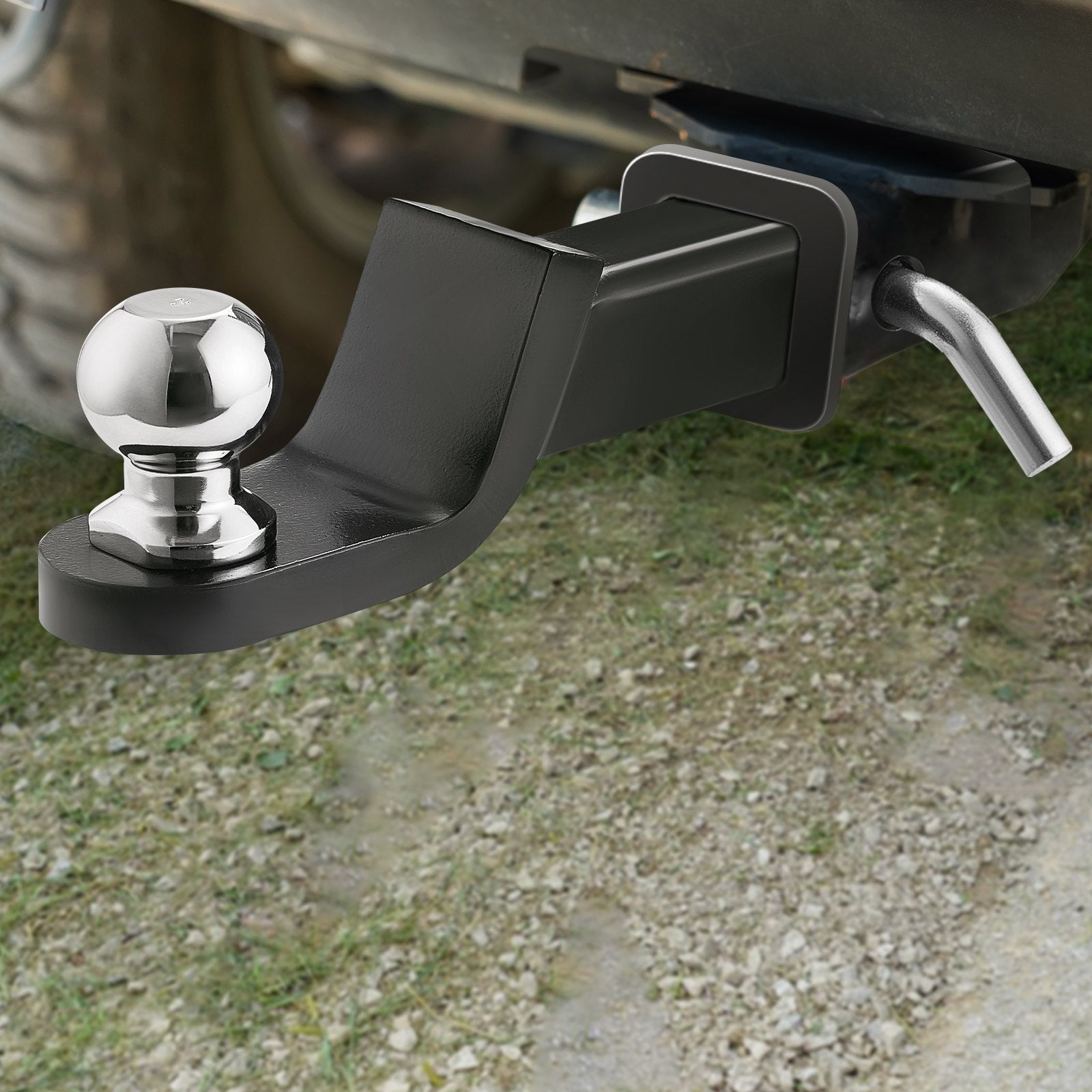 VEVOR Trailer Hitch 2" Receiver 2" Drop Trailer Hitch Ball Mount 7500 lbs 