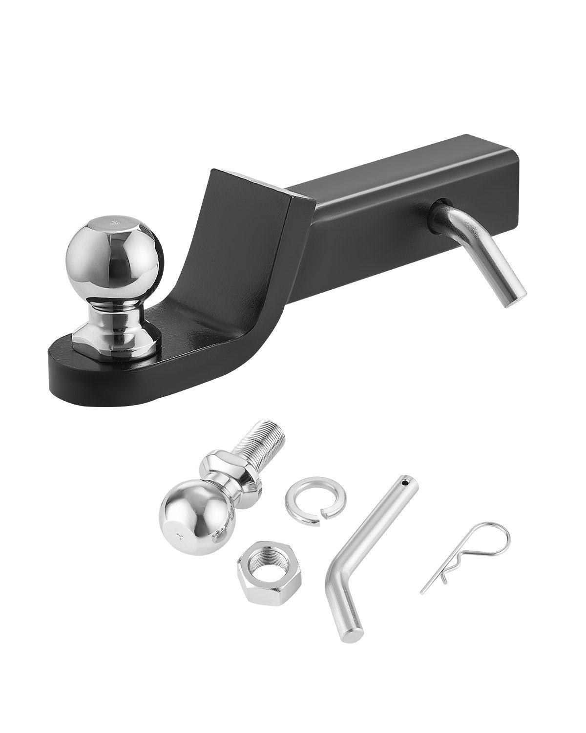 VEVOR Trailer Hitch 2" Receiver 2" Drop Trailer Hitch Ball Mount 7500 lbs 