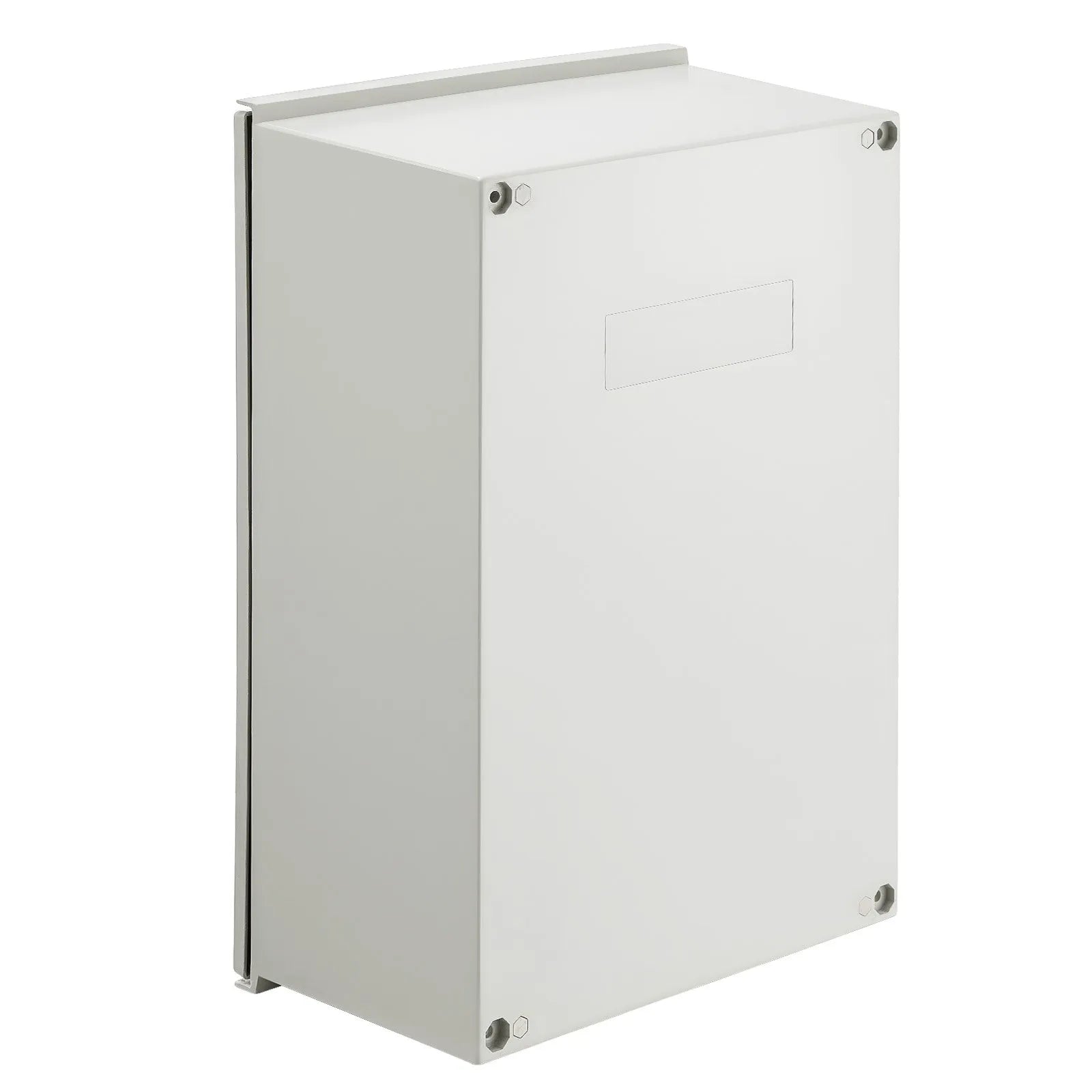 VEVOR Fiberglass Enclosure 23.6 x 15.7 x 9.1" Electrical Enclosure Box NEMA 3X Electronic Equipment Enclosure Box IP65 Weatherproof Wall-Mounted Electrical Enclosure With Hinges & Quarter-Turn Latches