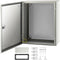 VEVOR Steel Electrical Box 20'' x 16'' x 8'' Electrical Enclosure Box, Carbon Steel Hinged Junction Box, IP65 Weatherproof Metal Box Wall-Mounted Electronic Equipment Enclosure Box with Mounting Plate