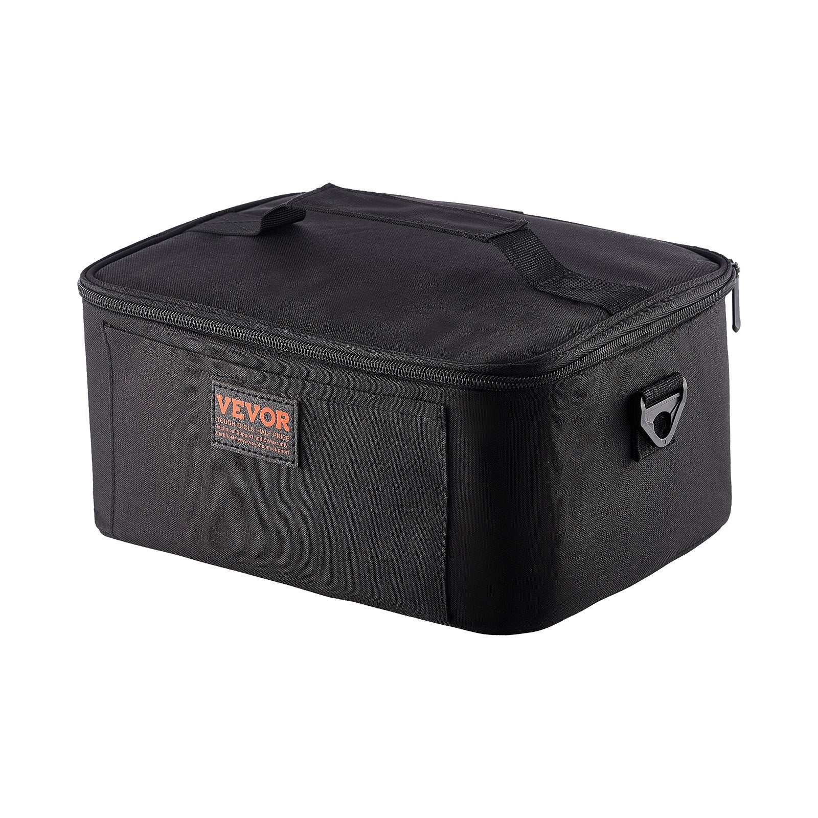 VEVOR Portable Oven, 110-120V Home/Office Food Warmer, 80W (Max 100W) Portable Mini Personal Microwave, 2QT Electric Heated Lunch Box, Compatible with Glass, Ceramic, Foil Container (Black) 