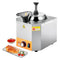 Electric Cheese Dispenser with Heated Pump, 2.4L Commercial Sauce Warmer, Adjustable Temperature 86°F–230°F