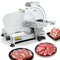 VEVOR Commercial Meat Slicer, 10 inch Electric Deli Slicer Machine, 320W Food-Slicer with SUS420 Blade, 0-0.4 inch Adjustable Thickness, for Frozen Meat, Ham, Baguett, Steak