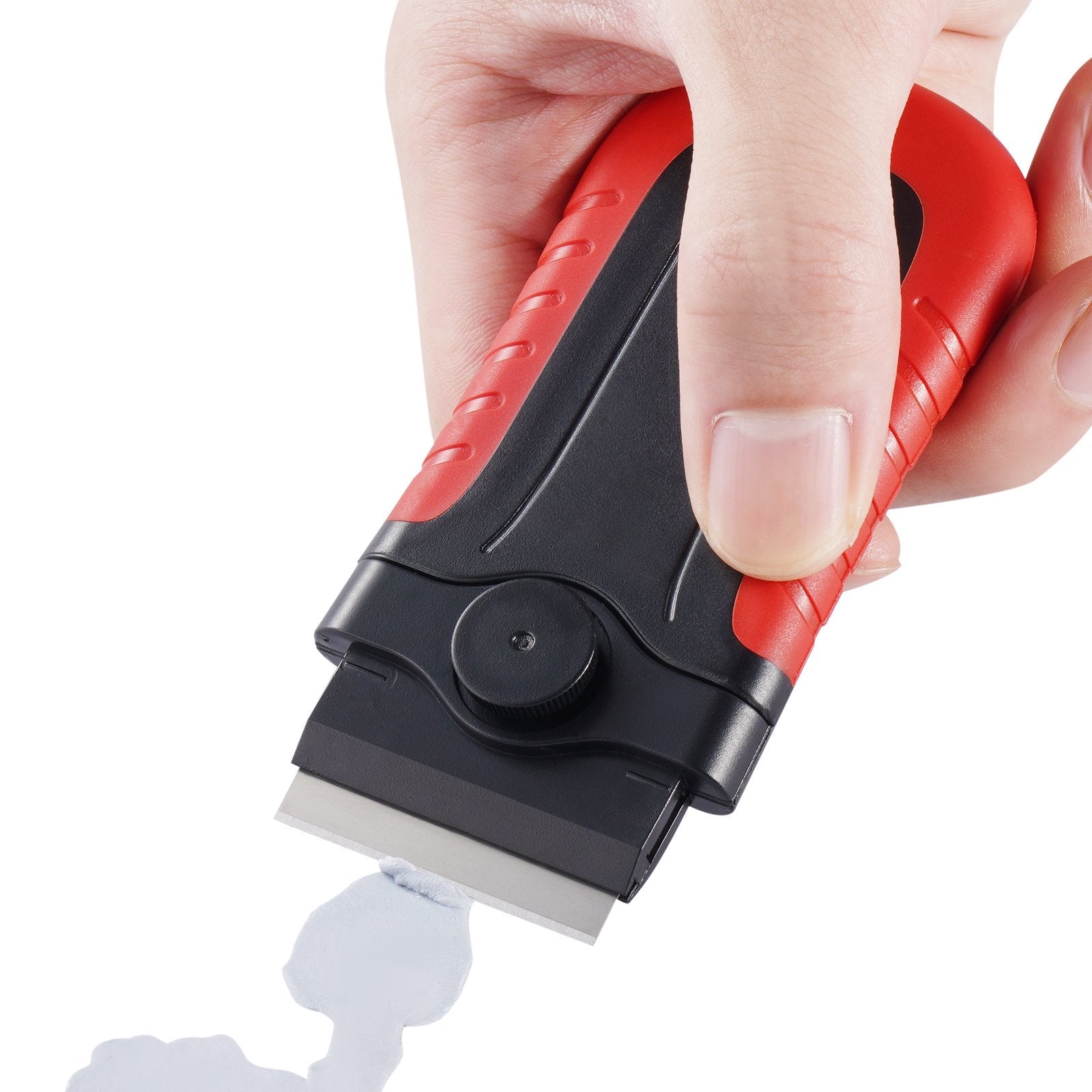 VEVOR Razor Blade Scraper Locking Scraper Tool 15 Extra Blades with Security Cap 