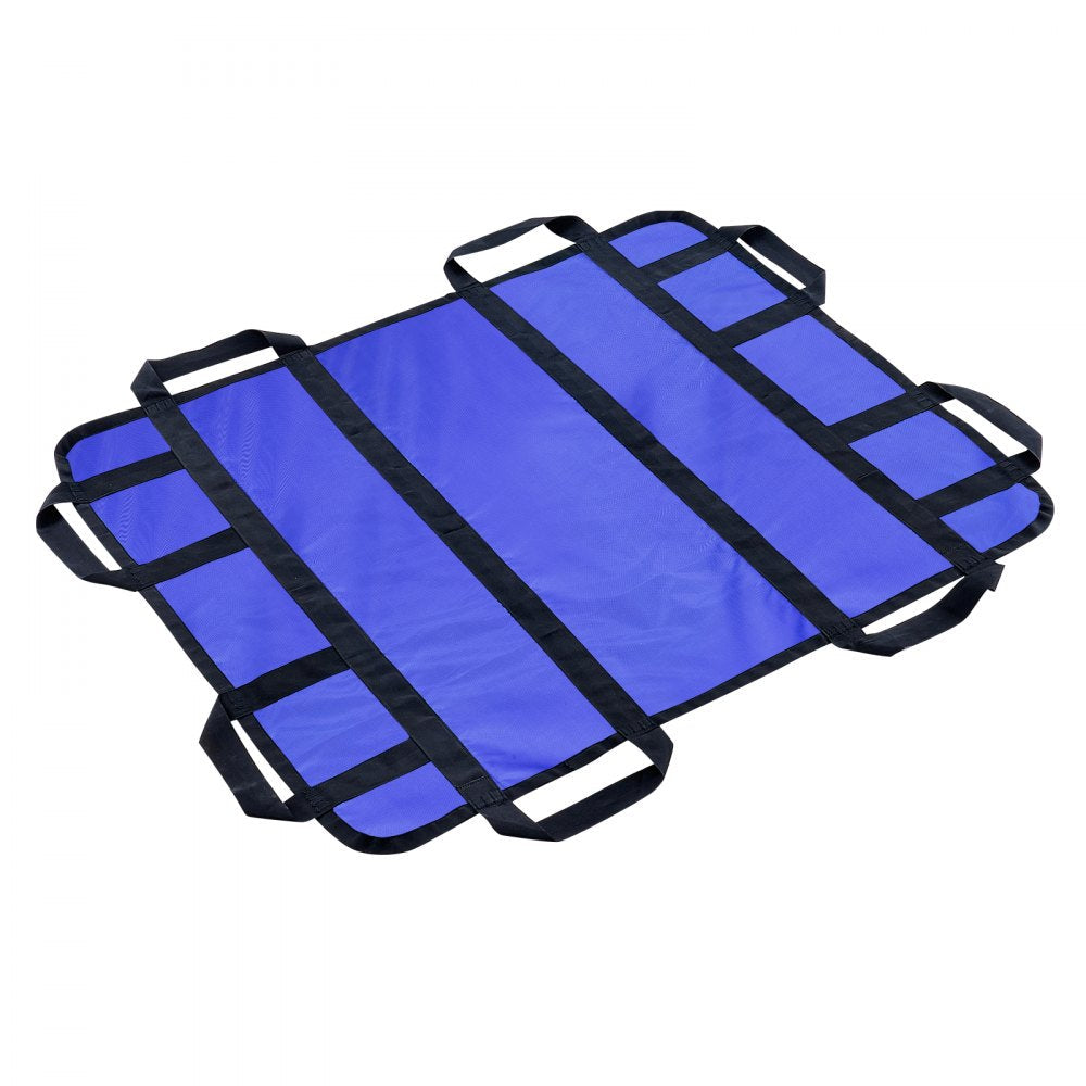 VEVOR Positioning Bed Pad 48"x40" Patient Transfer Sheet & 8 Reinforced Handles 