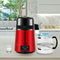 VEVOR Water Distiller, 1 L/H, 4L Distilled Water Maker w/ 0-99 H Timing, 750W Countertop Water Purifier w/Dual Temp Display, Glass Carafe Cleaning Powder 3 Carbon Packs Equipped, Red