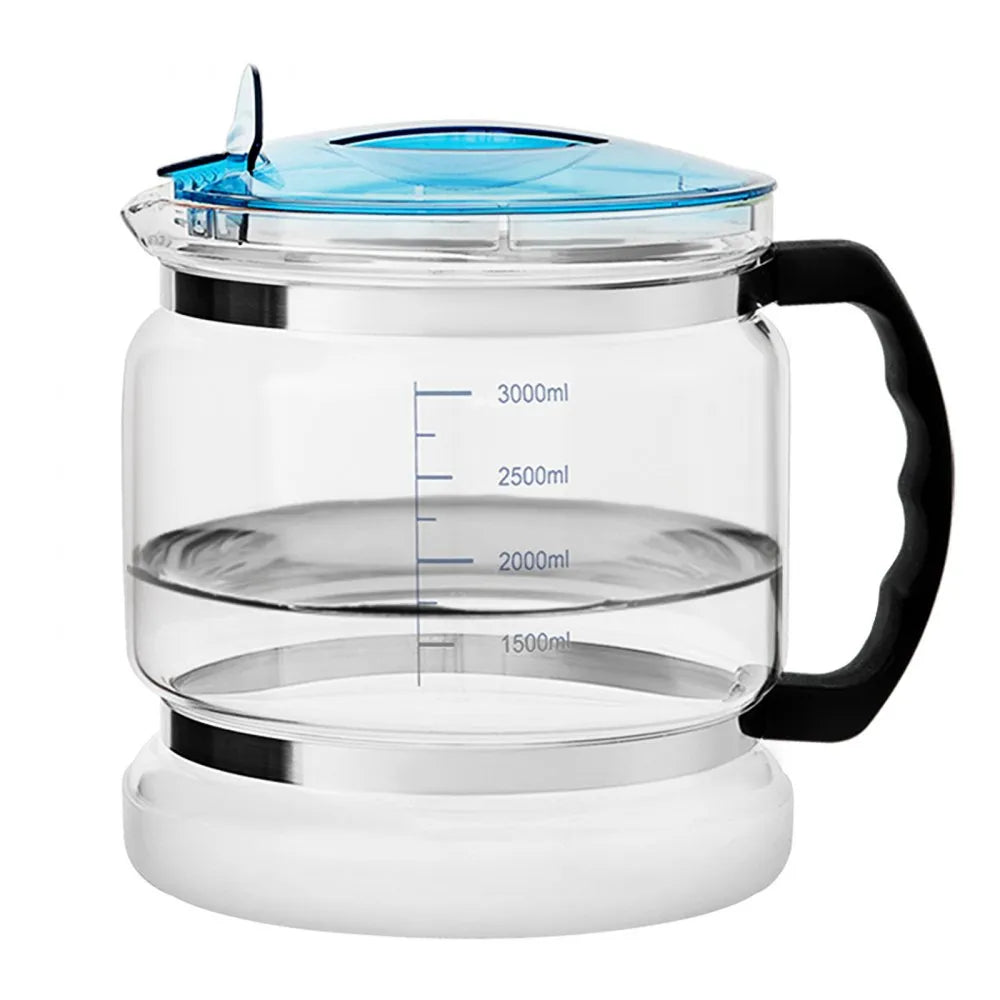 VEVOR Water Distiller, 1 L/H, 4L Distilled Water Maker w/ 0-99 H Timing, 750W Countertop Water Purifier w/Dual Temp Display, Glass Carafe Cleaning Powder 3 Carbon Packs Equipped, Red