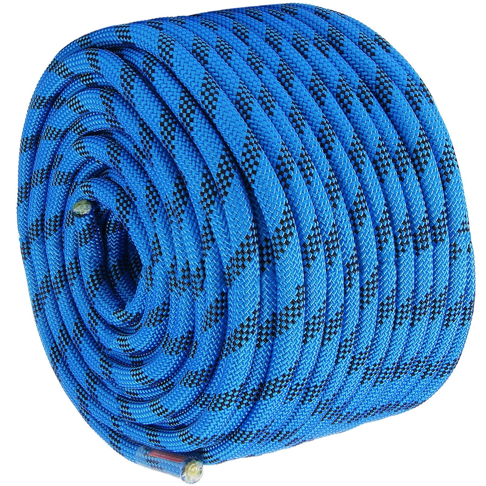 VEVOR 12.7mm Static Climbing Rope 38M(125ft) Outdoor Rock Climbing Rope Blue 