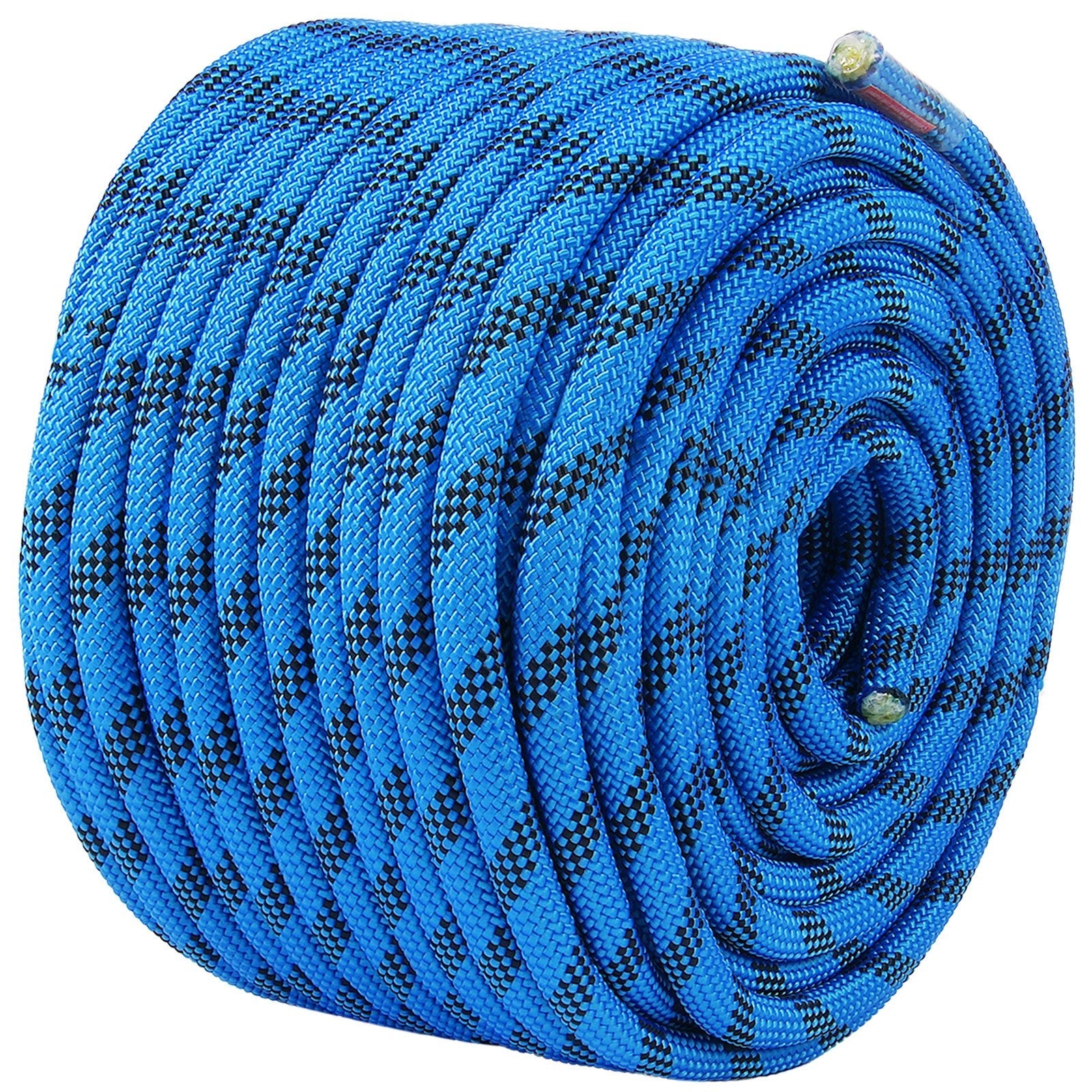 VEVOR 12.7mm Static Climbing Rope 45.7M(150ft) Outdoor Rock Climbing Rope Blue 