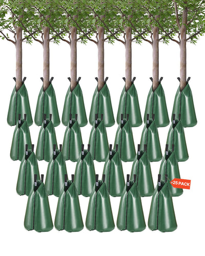 VEVOR Tree Watering Bag 25 Packs 20 Gallons Slow Release Tree Water Bag Durable 