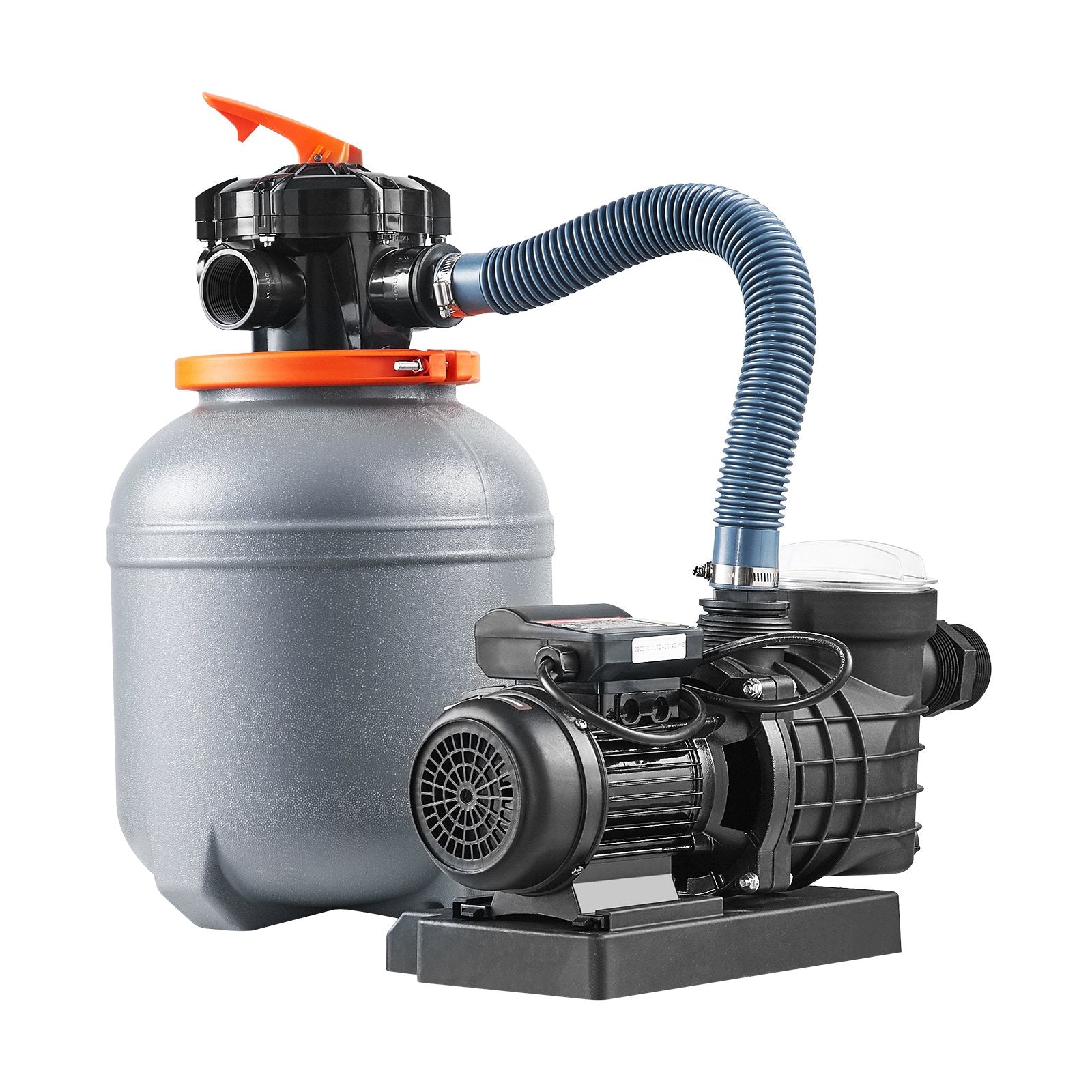 VEVOR 12 in Sand Filter Pump for Above Ground Swimming Pools 1/2 HP 3000 GPH 