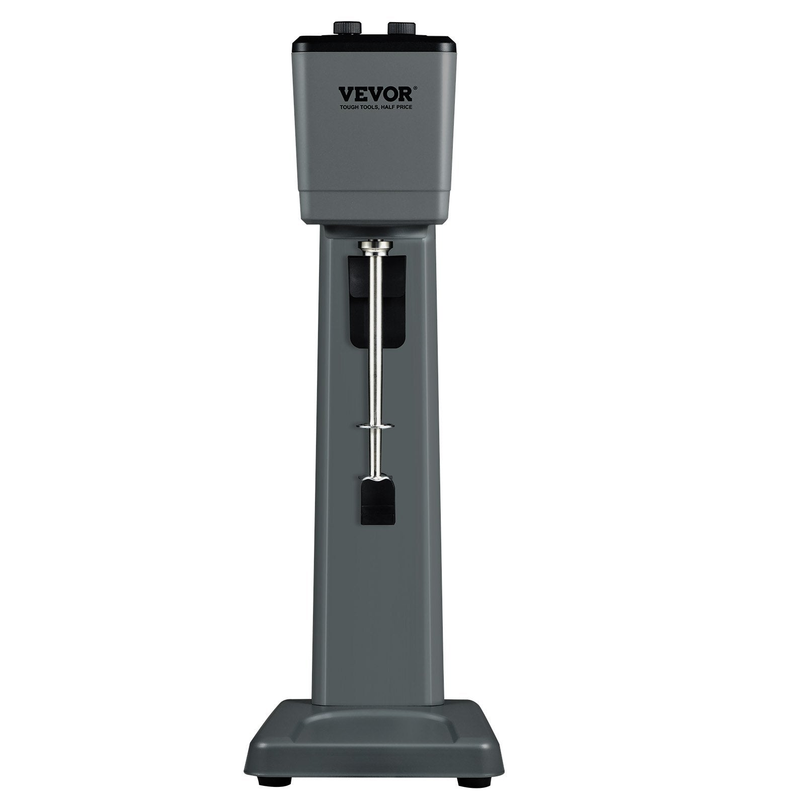 VEVOR Milkshake Maker, 375W Electric Milkshake Machine, Single Head Drink Mixer Blender Machine, 3-Speed Milkshake Mixer with 820 ml Stainless Steel Cup, Milkshake Blender for Commercial and Home 