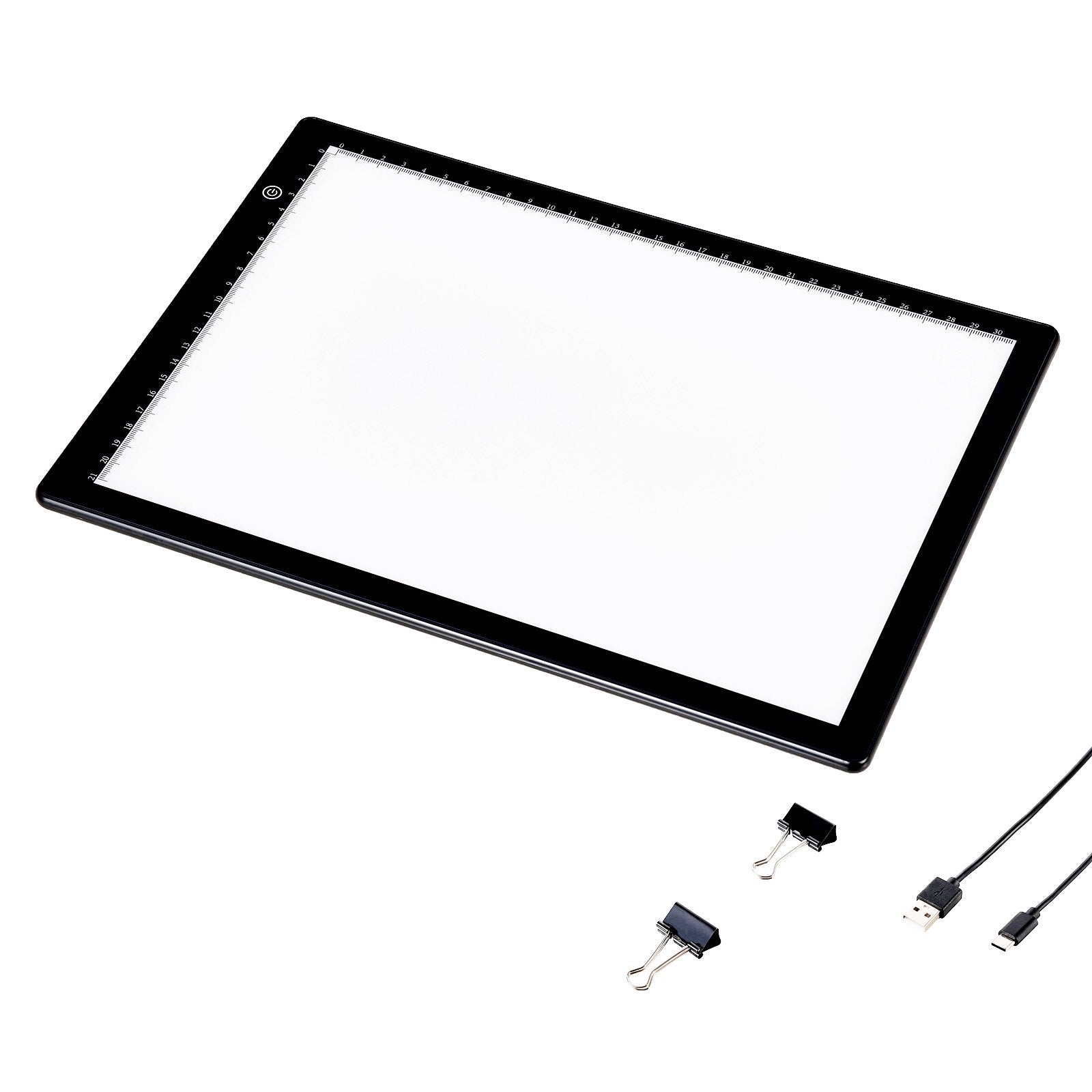 VEVOR A4 LED Light Board USB Powered Tracing Pad 3 Level Dimmable Brightness 