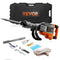 VEVOR Demolition Jack Hammer, 3500W Jack Hammer Concrete Breaker, 1900 BPM Heavy Duty Electric Jack Hammer, 2pcs Chisel with Gloves & 360°C Swiveling Front Handle for Trenching, Black