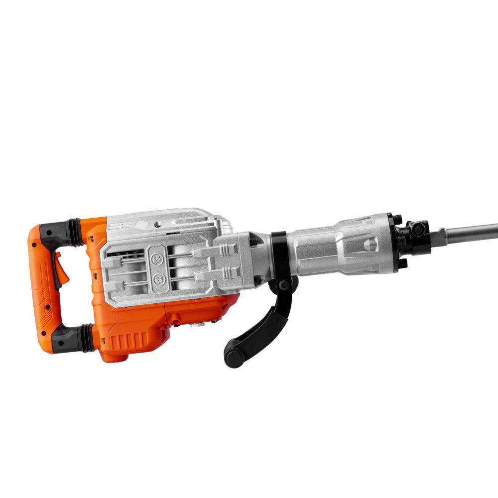VEVOR Demolition Jack Hammer Concrete Breaker 3500W Electric Hammer 2 Chisel Bits 