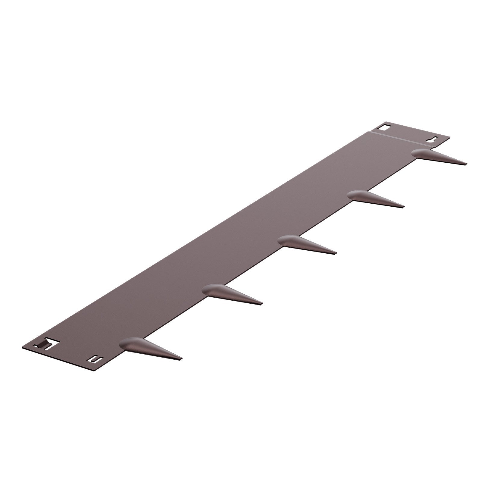 VEVOR Steel Landscape Edging 5 Packs 39 x 5in Rust-Resistant for Yard Brown 