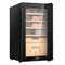 VEVOR Electric Cigar Humidor, 400 Count Cigar Humidor Cabinet with Cooling, Heating & Humidity Control, 5 Layer Spanish Cedar Wood & Double Mirror Glass Cigar Humidor, Gift for Men