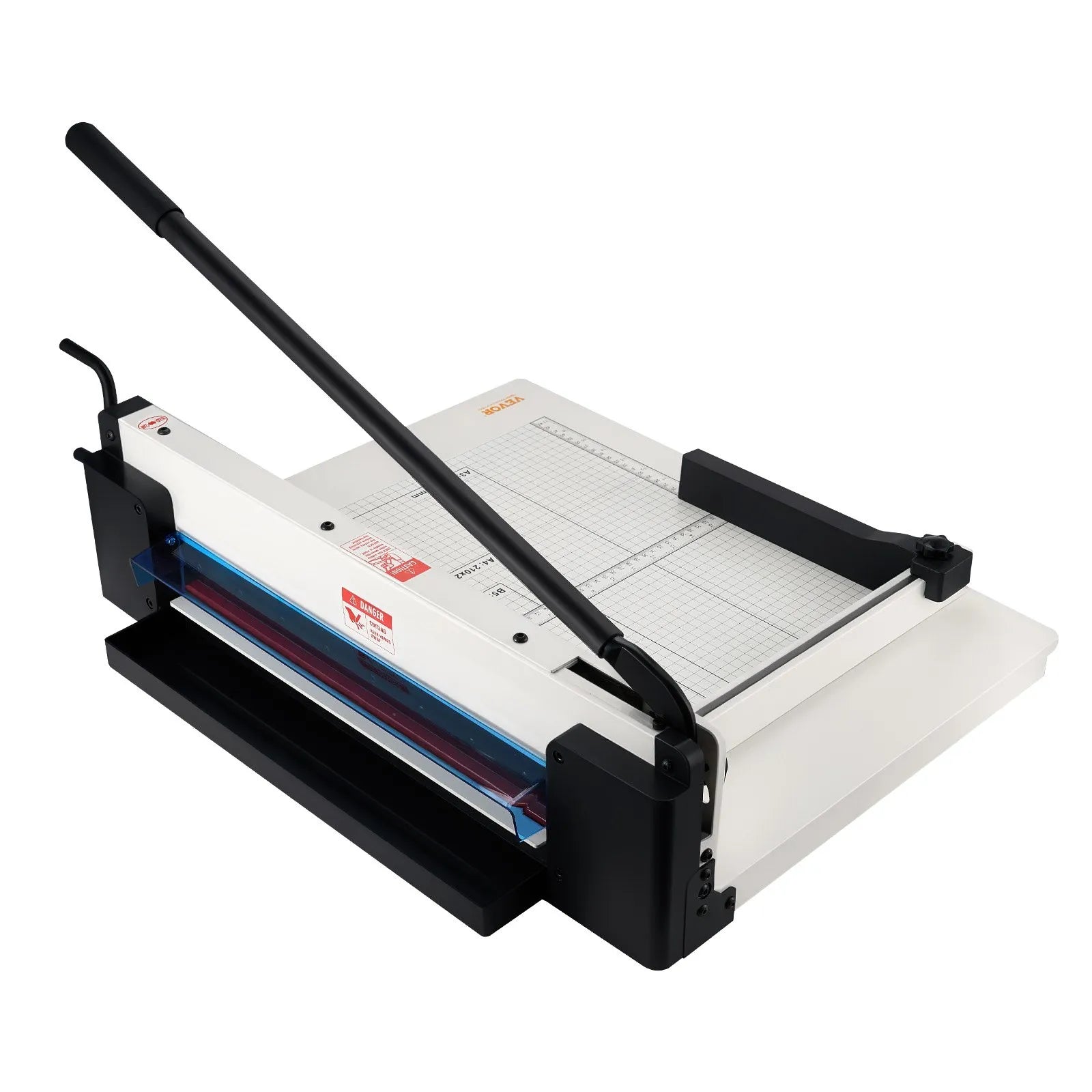 VEVOR Paper Cutter 17" A3 Guillotine Paper Trimmer 400 Sheet Capacity Metal Base