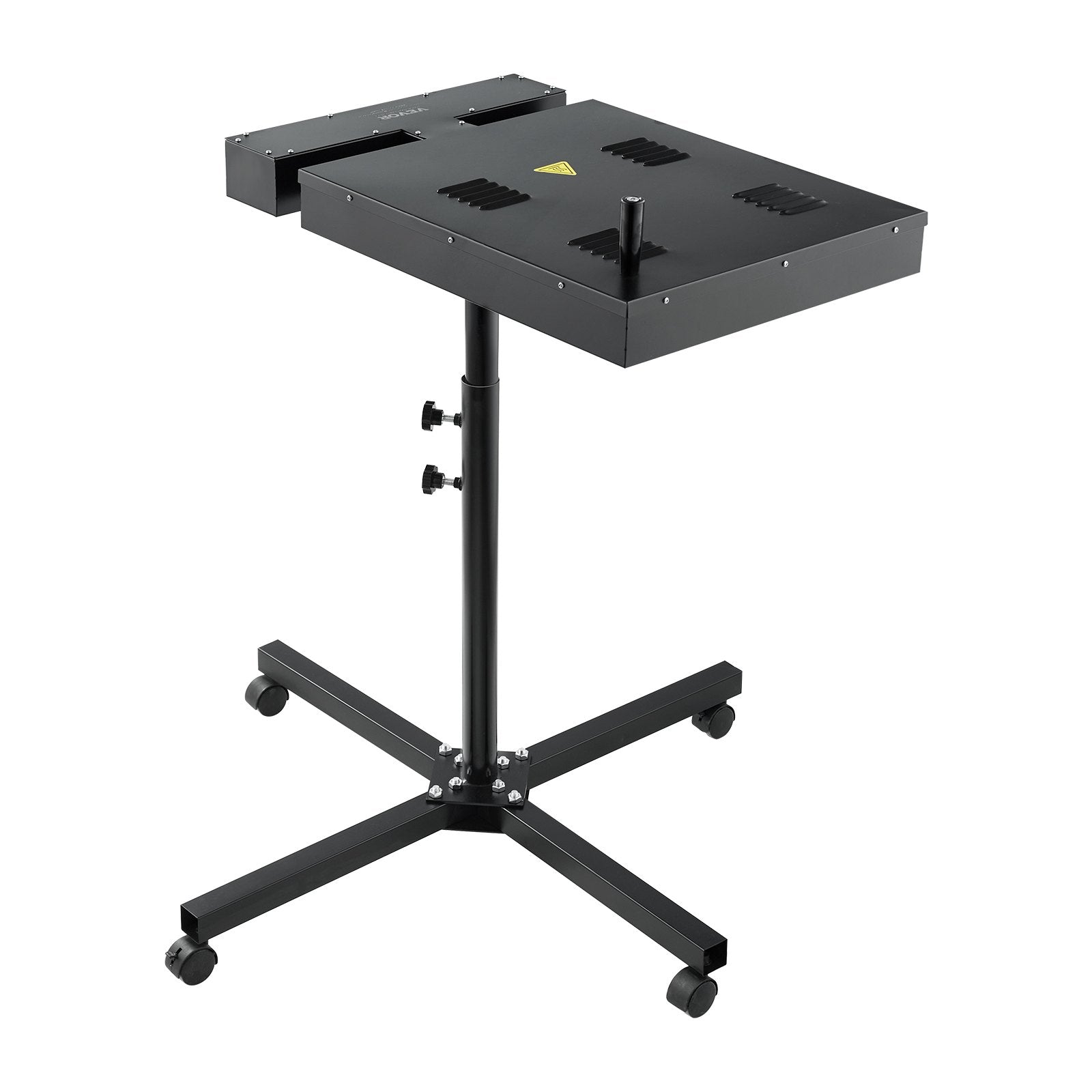 VEVOR Flash Dryer, 16 x 16 inch Flash Dryer for Screen Printing, High Power Silk Screen Printing Dryer with Height Adjustable Stand, 360° Rotation, X-Shaped Base, Steel T-Shirt Curing Machine 
