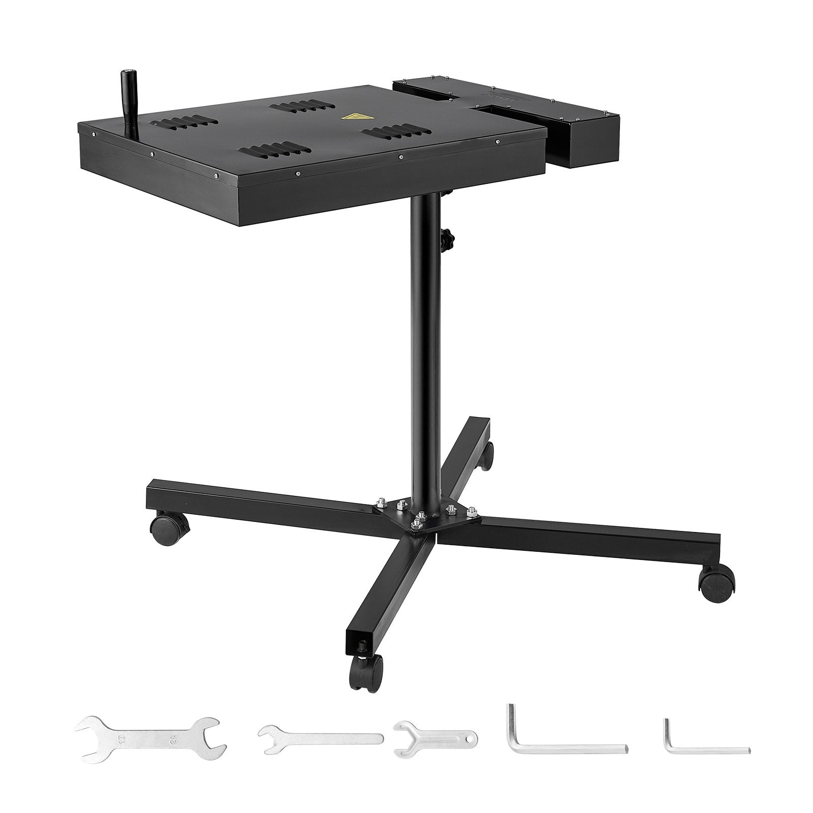 VEVOR Flash Dryer, 16 x 16 inch Flash Dryer for Screen Printing, High Power Silk Screen Printing Dryer with Height Adjustable Stand, 360° Rotation, X-Shaped Base, Steel T-Shirt Curing Machine 