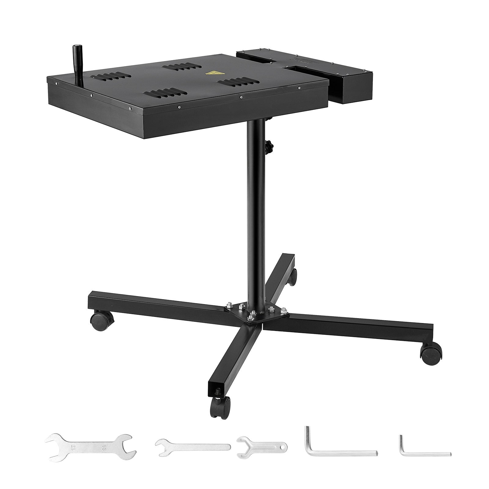 VEVOR Flash Dryer, 18 x 25 inch Flash Dryer for Screen Printing, High Power Silk Screen Printing Dryer with Height Adjustable Stand, 360° Rotation, X-Shaped Base, Steel T-Shirt Curing Machine 