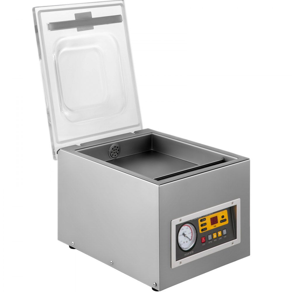 VEVOR Chamber Vacuum Sealer Machine DZ 260S Commercial Kitchen Food Chamber Vacuum Sealer, 110V Packaging Machine Sealer for Food Saver, Home, Commercial Using 