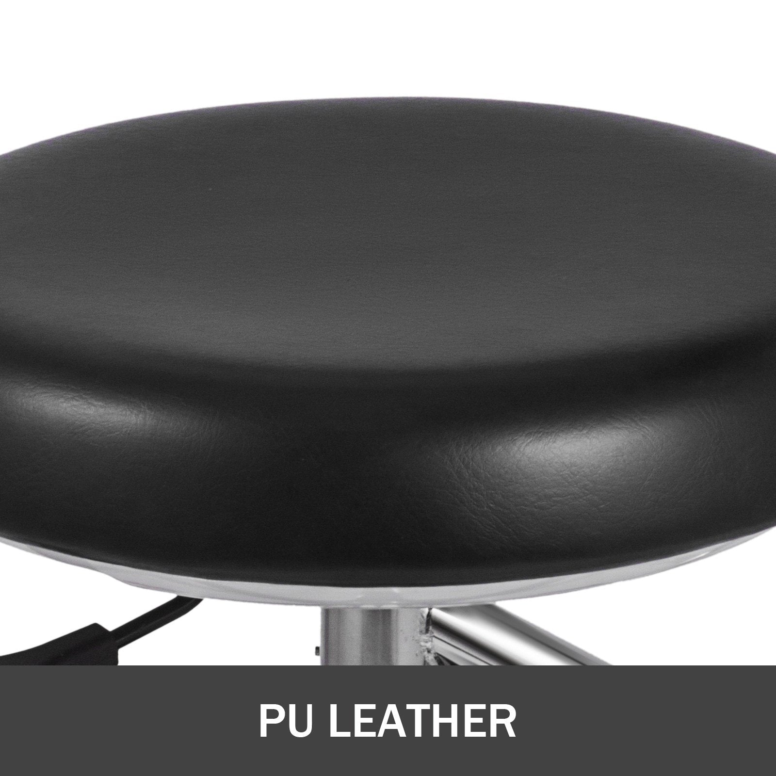 VEVOR Medical Dental Stool Dentist Chair with 360 Degree Rotation Armrest PU Leather Assistant Stool Chair Height Adjustable Doctor Chair 