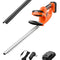 VEVOR Cordless Electric Hedge Trimmer 20V 2A Battery 20in Dual-Action Blade