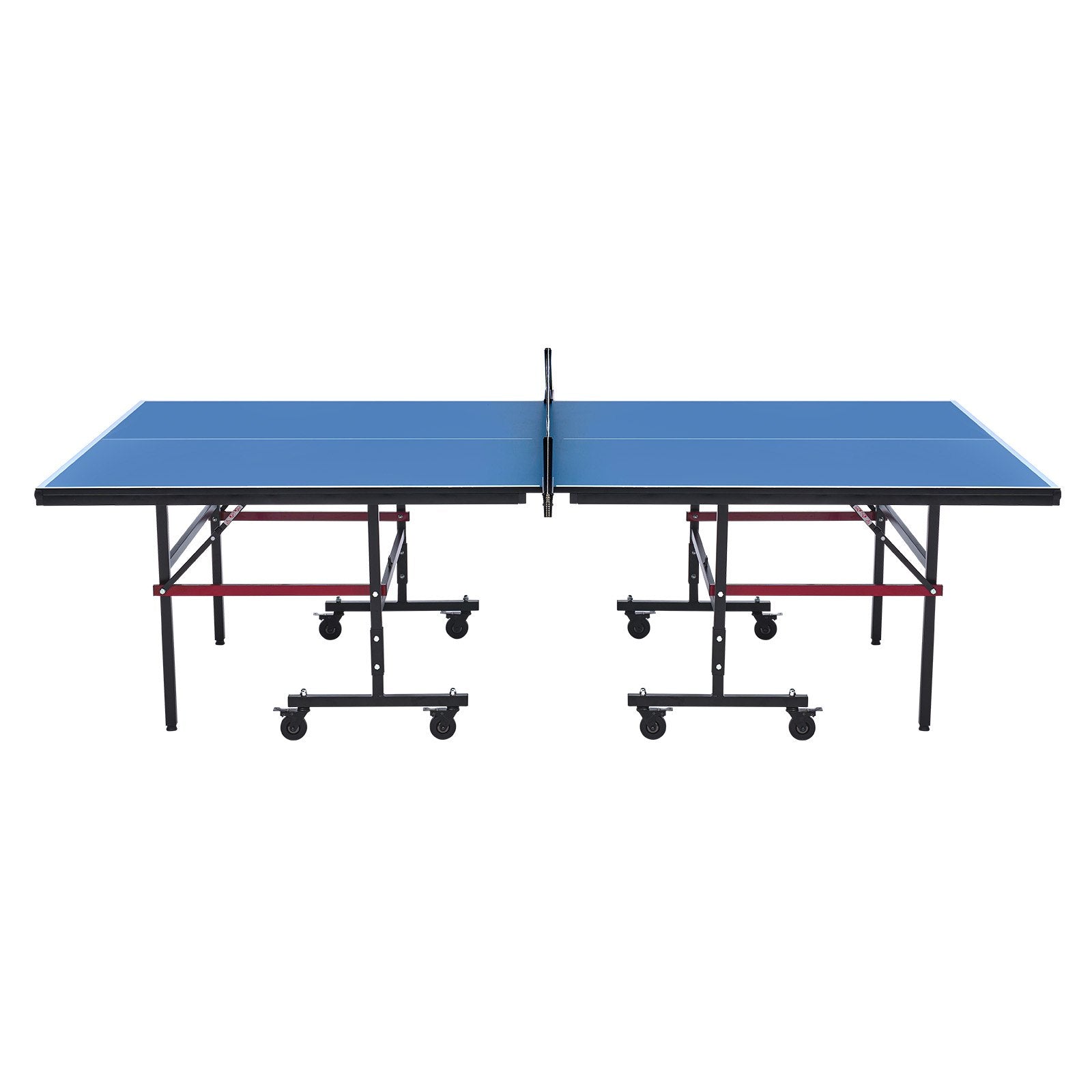 VEVOR Ping Pong Table Foldable Table Tennis Game Table Indoor with Clamp Net 