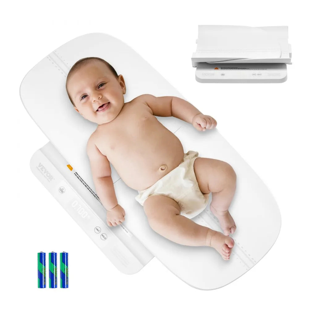 Smart Bluetooth Baby Scale – 88 lb Capacity/  2-in-1 Detachable Tray Baby Scale – 66 lb Capacity