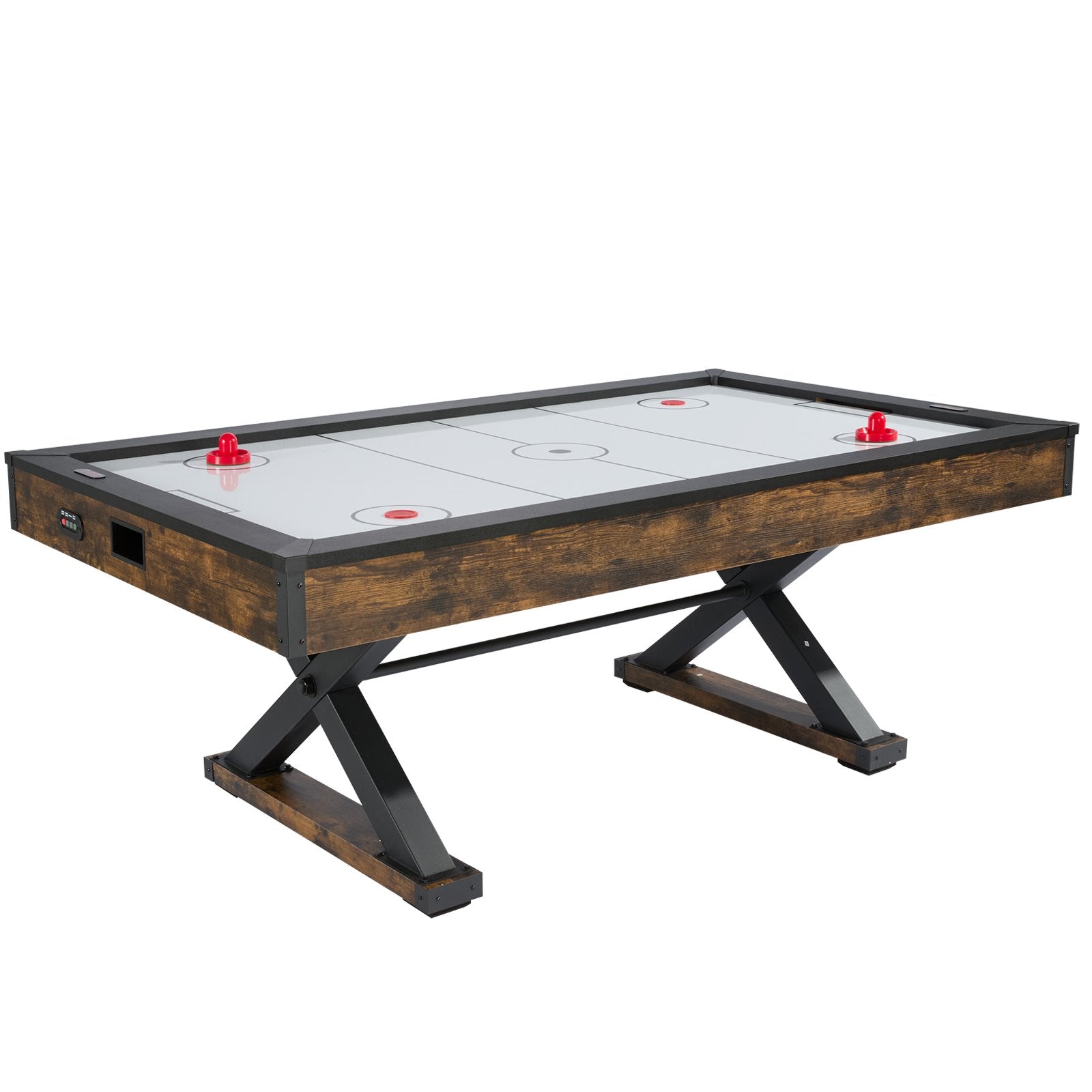 VEVOR 84" Air Hockey Table Air Powered Arcade Table Electronic Scorer Pushers 