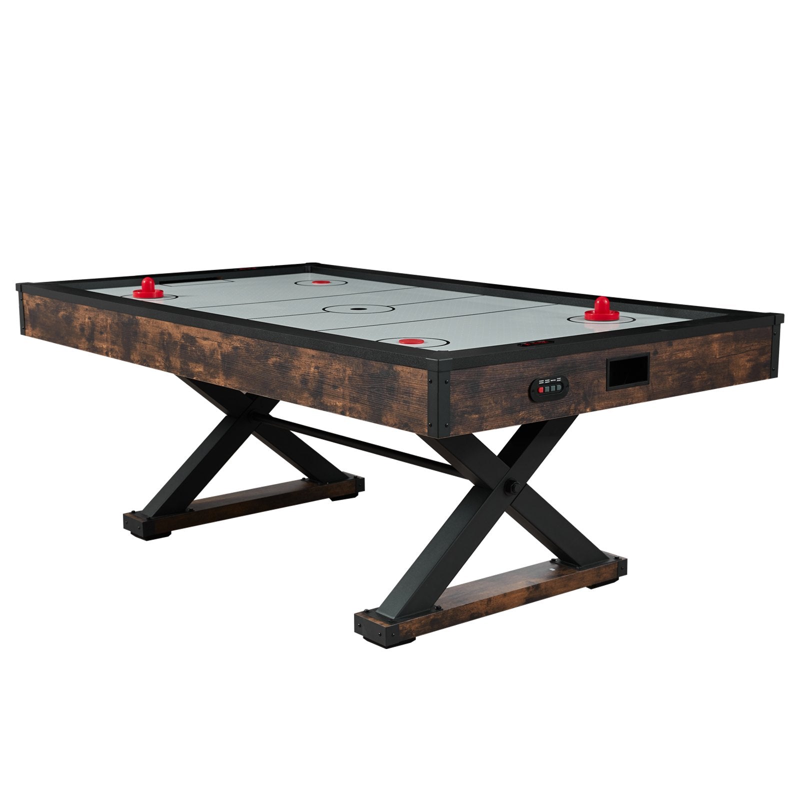 VEVOR 84" Air Hockey Table Air Powered Arcade Table Electronic Scorer Pushers 